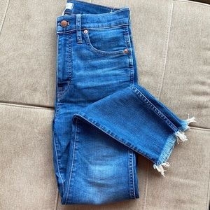 medium wash madewell jeans